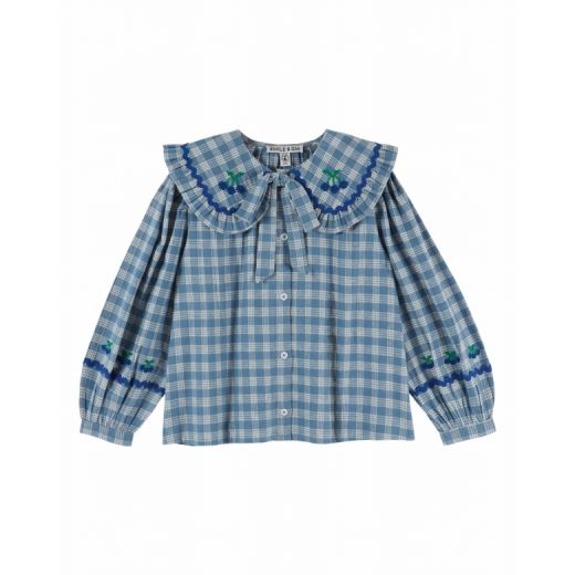 BLOUSE CARREAUX CELESTINE 