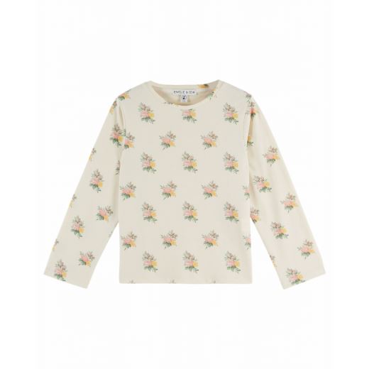 TEE SHIRT FLEURS