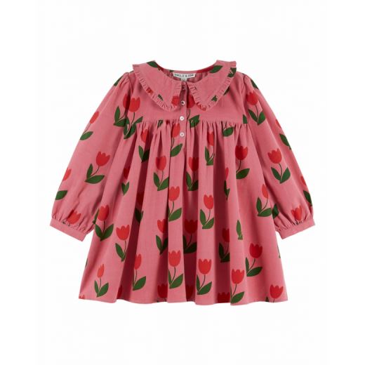 ROBE VELOURS | GRANDE TULIPE