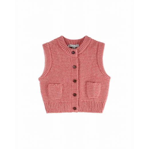 GILET DOUDOU BLUSH
