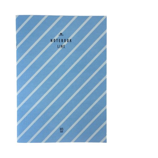 CAHIER BLEU RAYÉ