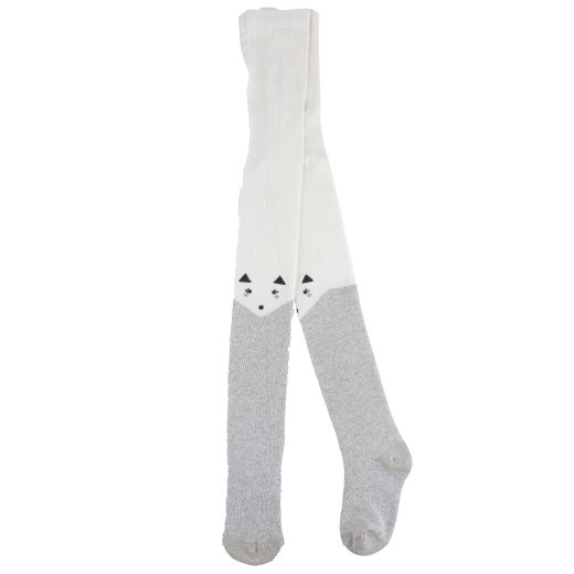 COLLANTS BABY GRIS CHAT