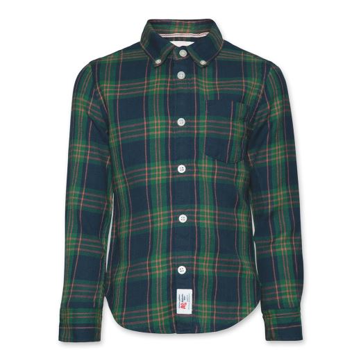 CHEMISE CHECK GREEN