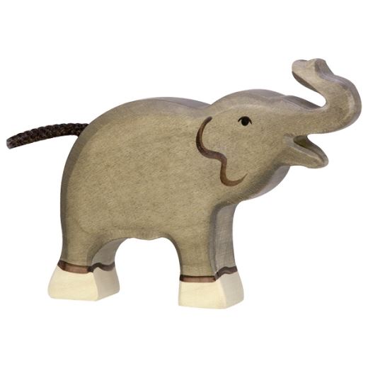 PETIT ÉLÉPHANT TROMPE HAUTE