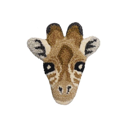 TAPIS TÊTE DE GIRAFE