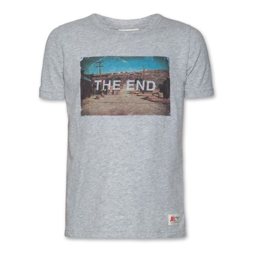TEE SHIRT GRIS THE END
