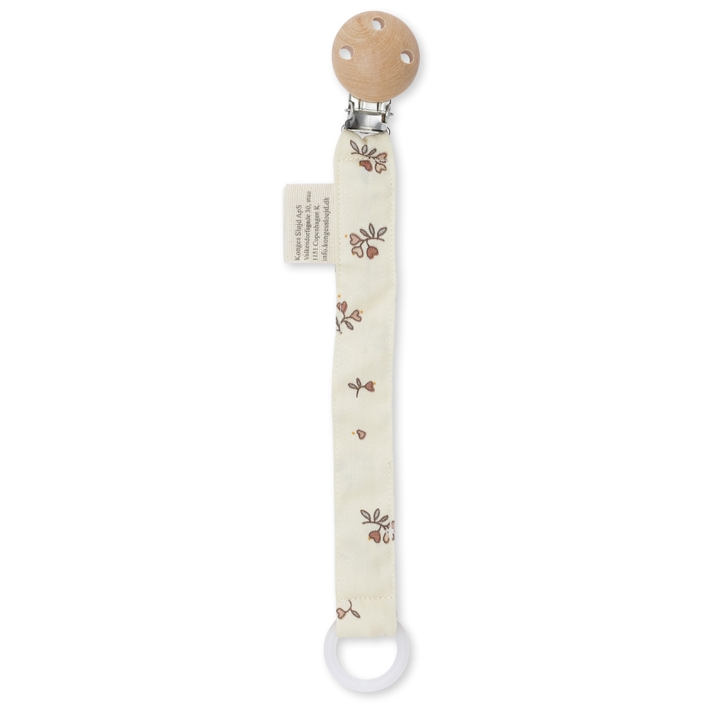 Attache Tetine Petit Amour Rose Konges Slojd Linge Bebe Douce Nuit J Aime