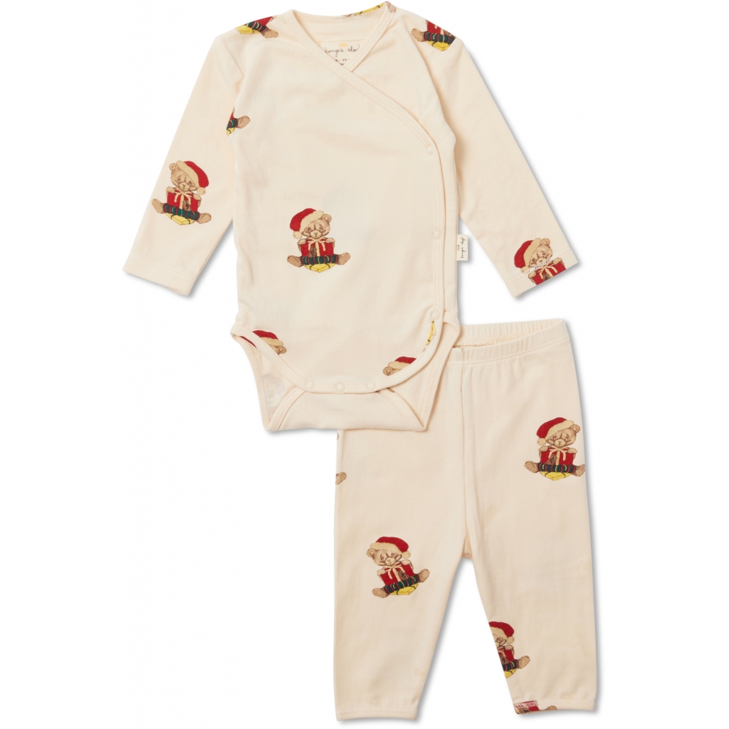 Pyjama De Noel Nouveau Ne Konges Slojd Bebe Fille 0 24 Mois Mode Bebe Fille J Aime